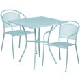 thumbnail image 3 of 28SQ White Patio Table Set, 3 of 5