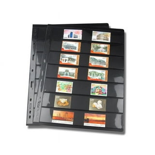 10 Pcs Stamp Collecting Supplies Folder Binder Postcard Stamps