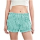 thumbnail image 1 of Pantalones de Cintura Elástica para Mujeres Primavera Y Verano Lindo Cintura Elástica Hinchada Nueva Impresión Pantalones Cortos Casuales, 1 of 8