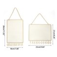 thumbnail image 2 of Hanging Jewelry Storage Holder with Hooks Wall Mounted Earring Organizer for Earrings Bracelets Watches Necklaces, 2 of 4