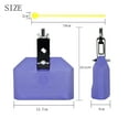 thumbnail image 6 of Cow Bell Noise Maker with Mallet - Percussion Instrument for Drum Set, Music Education, Cheering, Alerting at Sporting Events, 6 of 7