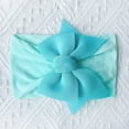 thumbnail image 2 of WUANDIXFA Infant Bows Baby Bows Headbands Soft Nylon Hairbands Hair Accessories for Baby Girls Infant Toddler,Blue,One Size, 2 of 4