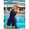 thumbnail image 2 of Sociala Women's Swimming Costume Boyleg Racerback Athletic Training Bathing Suit, 2 of 4