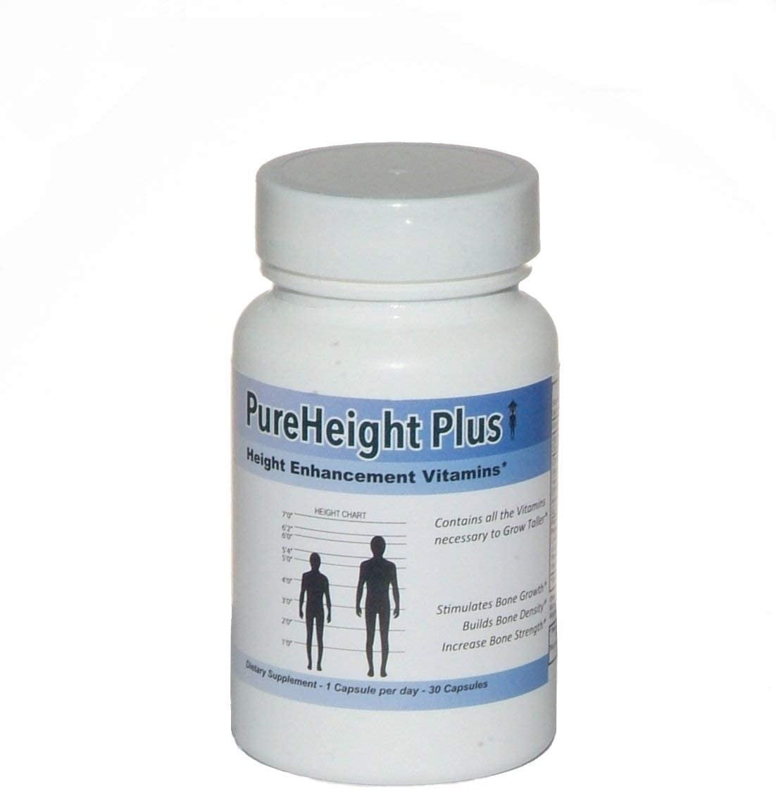 PureHeight Plus Height Enhancement Vitamins Helps You Grow Taller