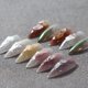 thumbnail image 3 of Nail Art Lentejuelas Brillo holográfico Lentejuelas de concha Brillos para uñas Piezas láser brillantes Lentejuelas para uñas con brillo iridiscente Copos de brillo grueso Artesanía irregularBlanco, 3 of 5