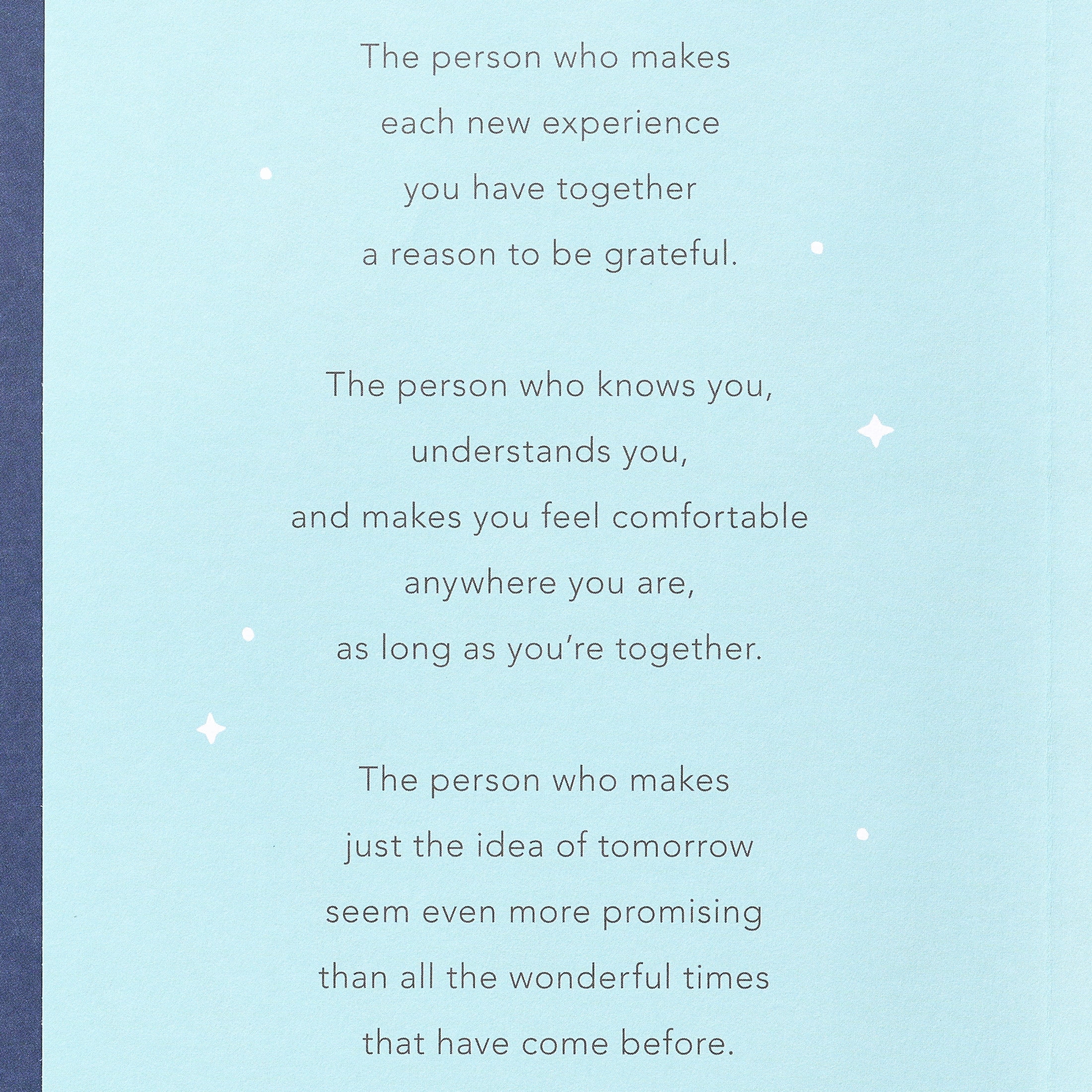 American Greetings Romantic Christmas Card (Lifetime Loving You)