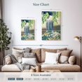 thumbnail image 3 of Elephant Stock Yoro Waterfall In Mino Province Wall Art - Vertical Multi Panel Canvas - Hallway Wall Decor - Nature Multi Panel - Blue And Green Decor By Hokusai - 14" x 23", 3 of 4