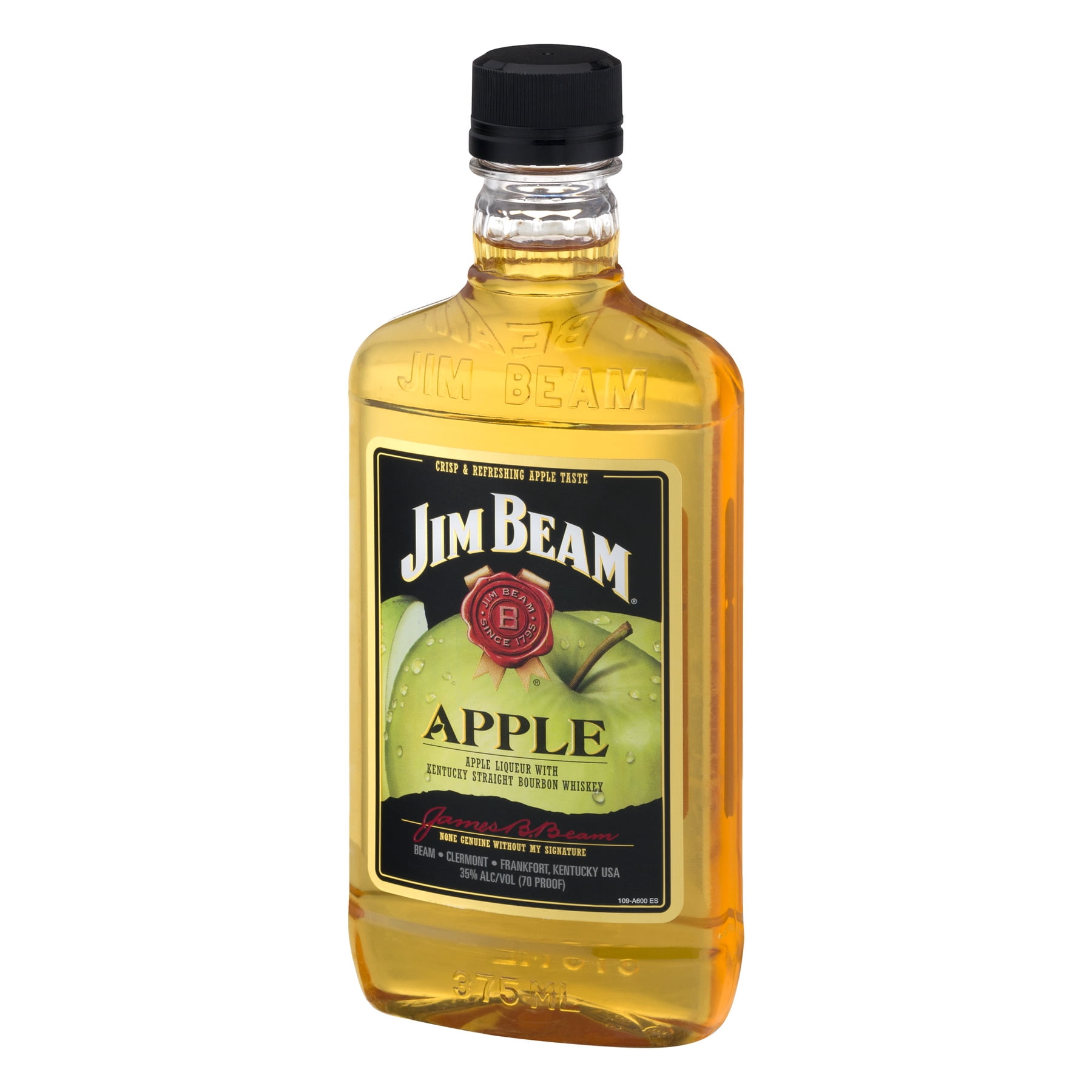 Jim Beam Apple Bourbon Whiskey 375 Ml Walmart Com Walmart Com