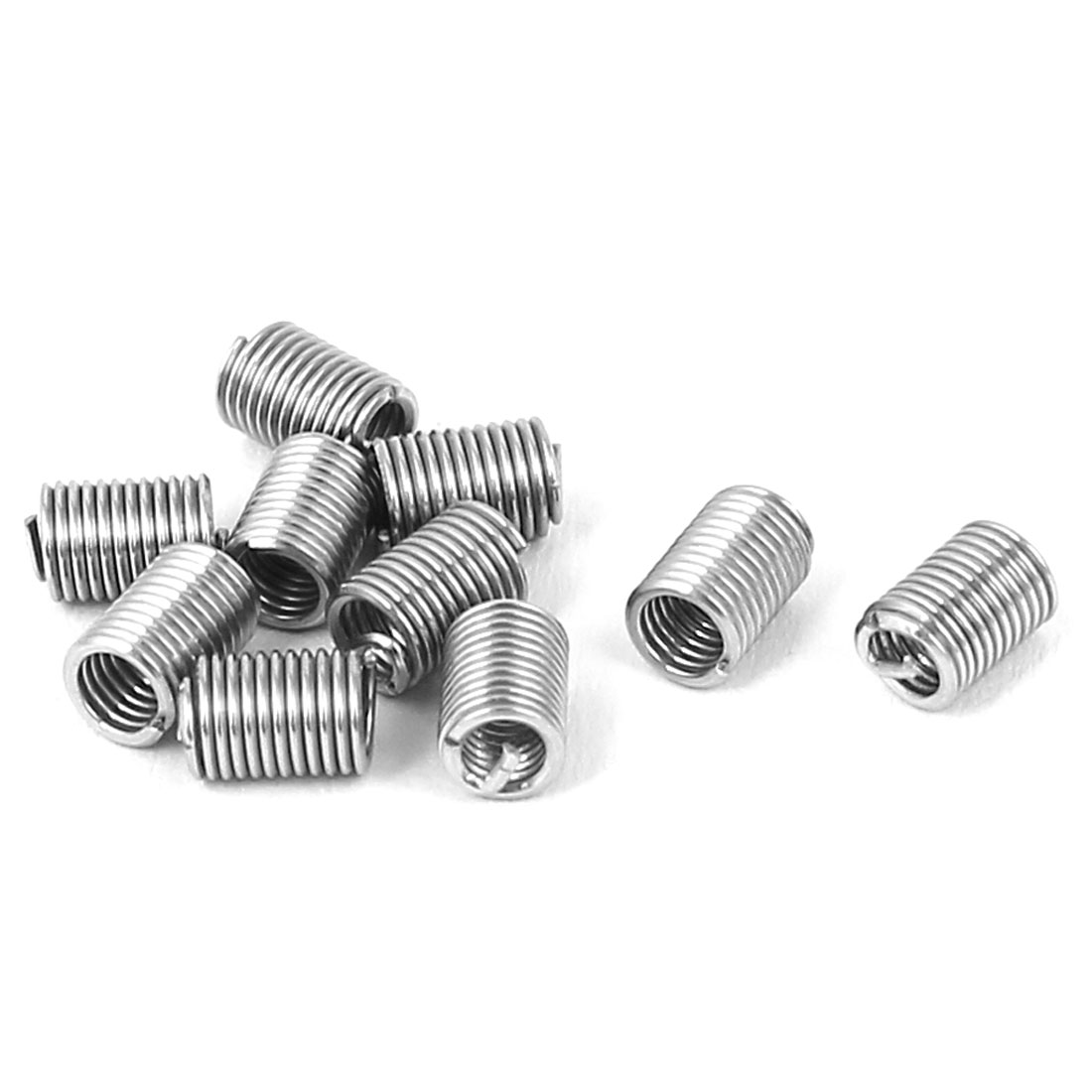 M2x0.4x3D Helicoil Type Free Running Wire Thread Repair Insert 10pcs ...