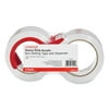 Universal UNV31102 3 in. Core 1.88 in. x 54.6 yds. Heavy-Duty Acrylic Box Sealing Tape with Dispenser - Clear (2/Pack)