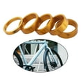 thumbnail image 3 of 6PCS Headset Spacer Bike Handlebar Stem Spacers Aluminum Alloy Headset Stem Spacer Set 1/8-Inch Stem for Road Bikes 2MM 3MM 5MM 10MM Golden, 3 of 10