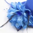 thumbnail image 4 of 2Pcs Mini Hat Hair Clip Feather Fascinator Derby Cocktail Tea Party Headwear for Women Ladies, 4 of 7