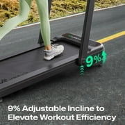 UREVO Strol 2S Pro Treadmill | Foldable 2-in-1 Smart Treadmill with Incline