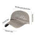 thumbnail image 3 of Guozer Mesh Hat for Woman Summer Shade Cap Breathable Baseball Cap, 3 of 6