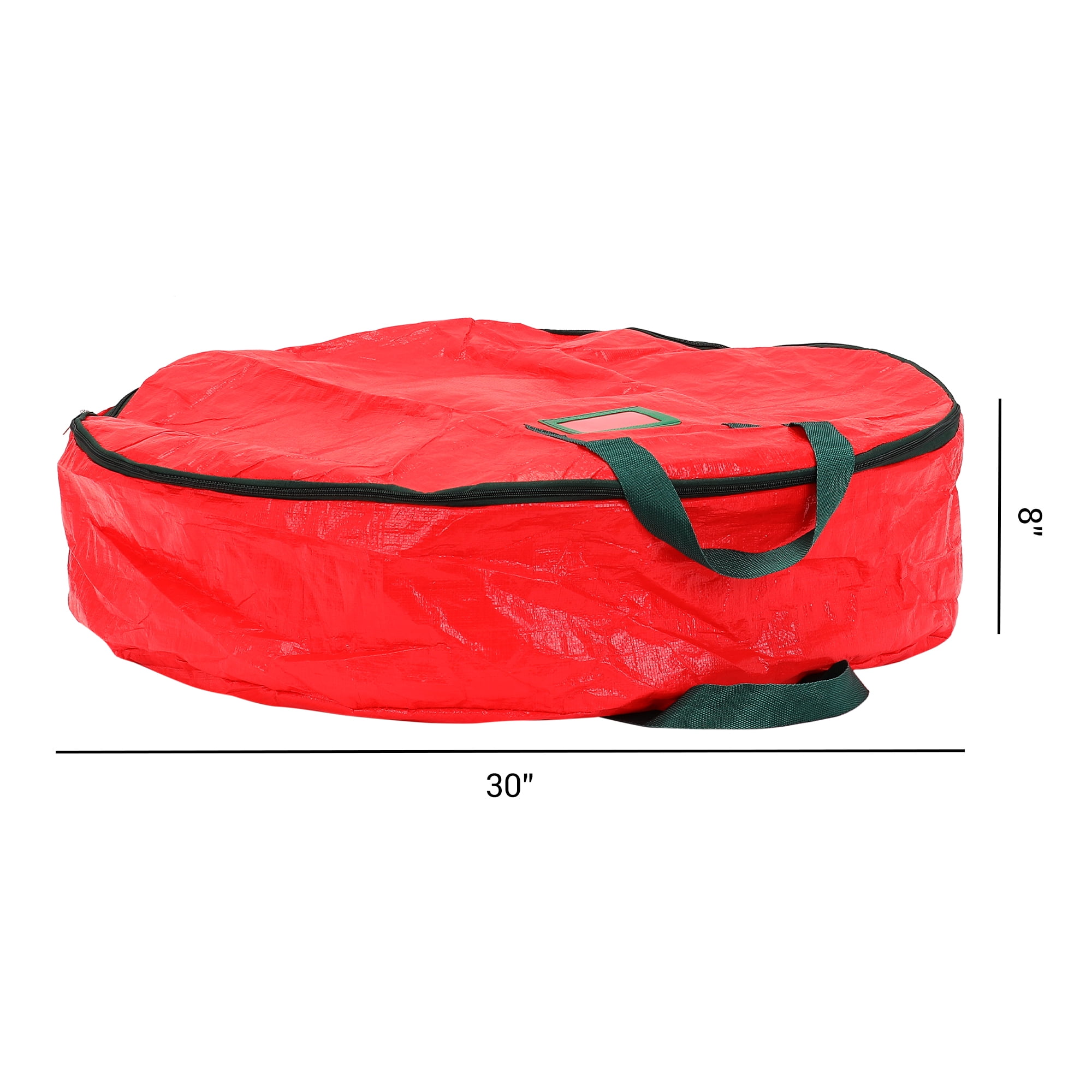 Unique Bargains 1 Pack Clothes Storage Bags Moving Bags Red 30*8in