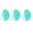 Green 3pcs, variant on Mosey Multipurpose Letter Opener with Sharp Blade Paper Cutting Tool for Kraft Paper Roll Paper Scrapbooking Wrapping Package Christmas Envelope Mail Opener Cutter
