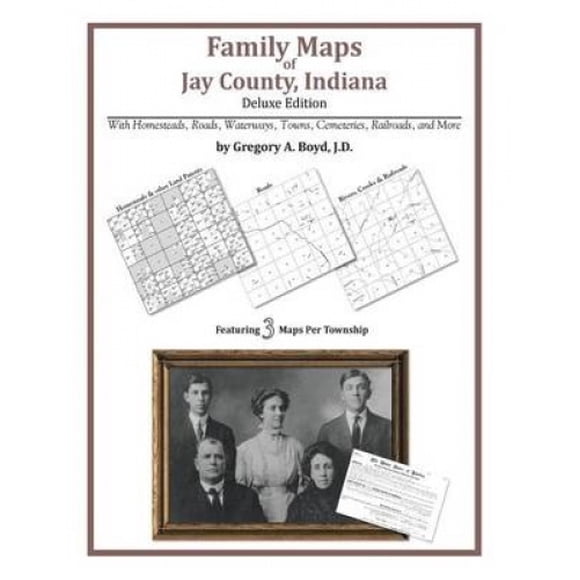 Family Maps of Jay County, Indiana