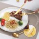 thumbnail image 5 of Juego de cubiertos moderno de acero inoxidable, juego de cubiertos cepillados, juego de utensilios con acabado satinado, cocina casera y restaurante, 5 of 5