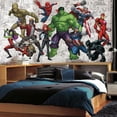 thumbnail image 2 of Marvel Hero XL Spray and Stick Wallpaper Mural, 2 of 4