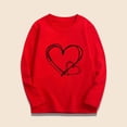thumbnail image 4 of Camiseta de Manga Larga Impresa para Niños, Top de Cuello Suelto para Chicos Y Niñas, Ropa Diaria, Escuela, Viajes Y Regalos de Vacaciones, 4 of 5
