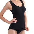 thumbnail image 1 of Chaleco adelgazante Sin mangas Qarigey para mujer Negro L, 1 of 6