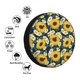 thumbnail image 4 of Fotbe Sunflowers Funda de Llanta de Repuesto con Estampado, Engrosada, Ajuste Universal para Jeep, Remolque, RV, SUV, Camión-16 inch, 4 of 6