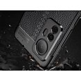 thumbnail image 3 of For Xiaomi Mi 12 Case Leather Texture Design Cover Xiaomi Mi 12 Case (2022) Scratch Resistant Shock Absorbing Protective Case (Leather blue), 3 of 5