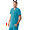 Teal Blue, variant on Adar Addition Scrubs for Men - Modern Multi Pocket V-Neck Scrub Top - A6010 - Wine - XL