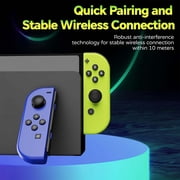 Game Controller Compatible for Switch,Switch Joypad Remote Replacement,Support Dual Vibration,Motion Control,Wake-up Function
