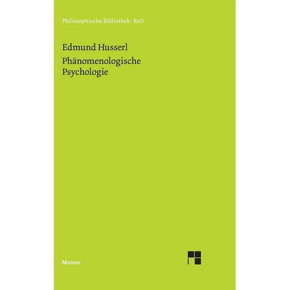 Phänomenologische Psychologie (Hardcover)