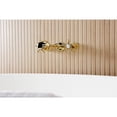 thumbnail image 4 of Kingston Brass KS5022NX Hamilton Two-Handle Wall Mount Roman Tub Faucet, Polished Brass, 4 of 7