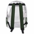 thumbnail image 6 of Trailmaker Clear See Through Backpack| Transparent Clear Backpack Bags Stadium Approved for Mens, Women, Travel (Green), 6 of 6