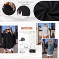 thumbnail image 5 of SUNBS Oversize Sweatshirts for Women Long Sleeve shirts Cowl Neck Drop Shoulder Pullover Tops Casual, 5 of 8