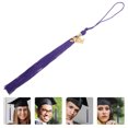 thumbnail image 2 of 4 Uds. Sombrero de graduación con borlas, accesorios para sombrero de graduación, suministros para ceremonia de graduación, 2 of 7