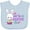 AE-Light Blue, variant on My 1st Easter with Bunny and Easter Basket Girls Baby Bib