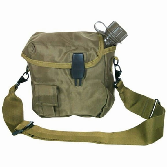 2Qt Canteen Cover-Shoulder Strap - Olive Drab