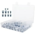 thumbnail image 3 of 100pcs Threaded Insert Assortment Threaded Bolt Fastener For Wood Furniture, 3 of 9