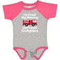 thumbnail image 3 of Inktastic Firefighter Daddy Baby Fireman Boys or Girls Baby Bodysuit, 3 of 5