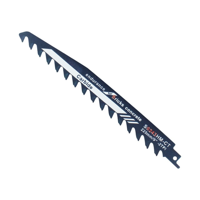 Chmadoxn Lame de Scie en Alliage Sabre Réciproque pour Menuiserie Lame de Scie Poreuse Béton Rouge Brique Ciment Fibre de Verre Renforcée Plastique la Scie