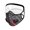 BlackandGreenFlag, variant on Cycling Face Mask with Detachable Goggles, Windproof Dustproof Balaclava, Thermal Winter Face Cover with Filter