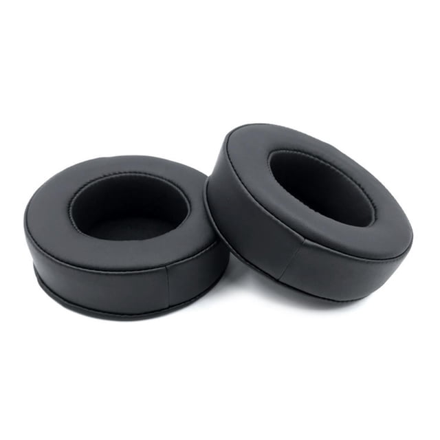110MM Almohadillas de repuesto de cuero Pu, almohadillas para los oídos, cojín de 70mm-110mm, orejeras redondas