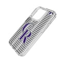 thumbnail image 2 of Colorado Rockies Text Backdrop Clear iPhone Case, 2 of 7