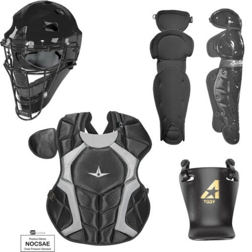 All Star Players Series Youth 7-9 Catchers Gear Set - Navy Blue Red |  SidelineSwap