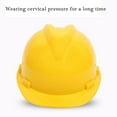 thumbnail image 5 of Construction Safe Helmets Breathable Adjustable Suspension Strap Helmets for Heavy Type Use, 5 of 9