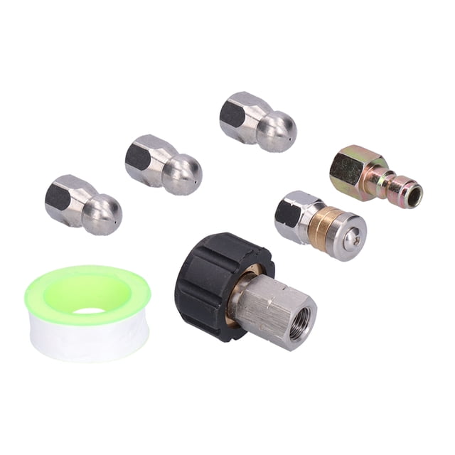 Kit de Jetter de Alcantarillado, Manguera de Limpieza de Dreneze Fuerte de 10 Metro de Alta NPT1/4 Para El Exterior para la Industria para la Industria