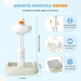 thumbnail image 2 of Soporte para baby shower SMLXLXX con base antideslizante de altura ajustable, 2 of 9
