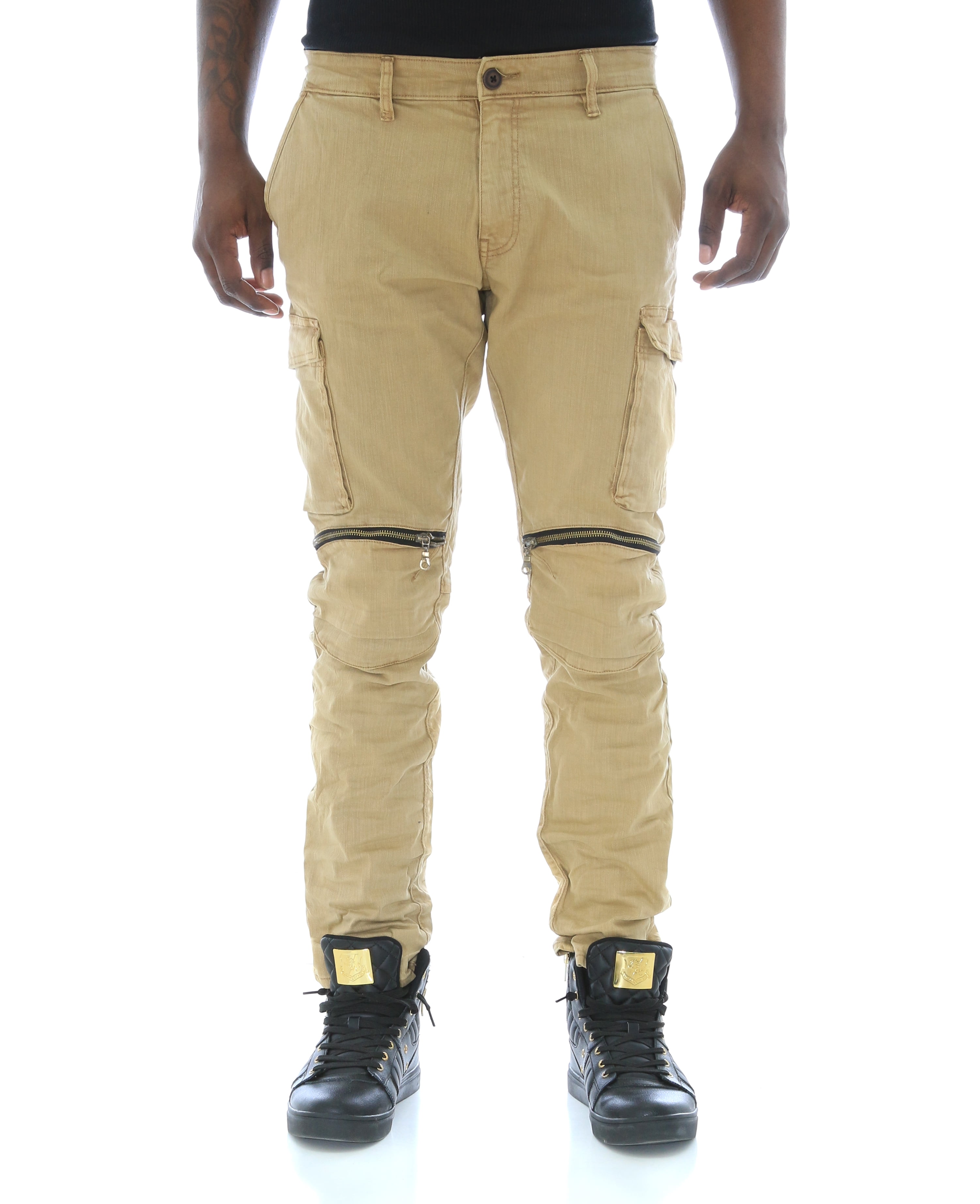 Pudcoco Men's Slim Fit Urban Straight 