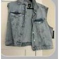 thumbnail image 3 of Wild Fable Ladies Jean Jacket Vest, Size XXL, 3 of 4