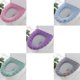 thumbnail image 2 of Funda de asiento de inodoro para el hogar, tapa de asiento de inodoro lavable con calefacción, suministros de baño, funda de almohadilla de inodoro suave, cubierta de baño impermeable, 2 of 4