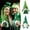Green#AB, variant on St. Patrick's Day Gn-ome Plush Doll Decorations, Irish Tomte Figure with Green Hat and Beard for Holiday Mantel Shelf Table Decor, Lucky Leprechaun Party Favor Gift Supply Graduation Gift